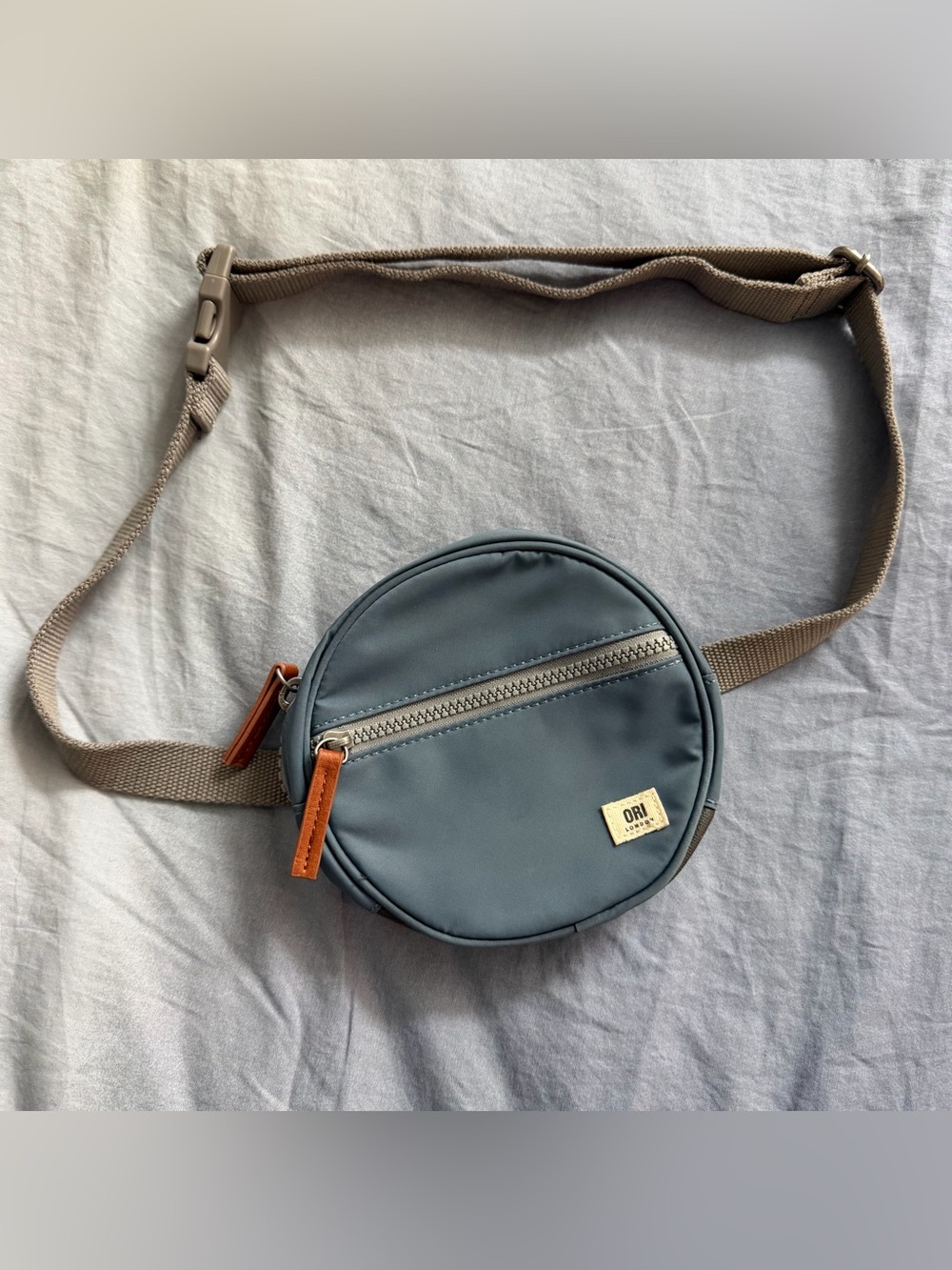 ORI London Paddington D Round Crossbody Belt Bag Sporty Chic sustainable